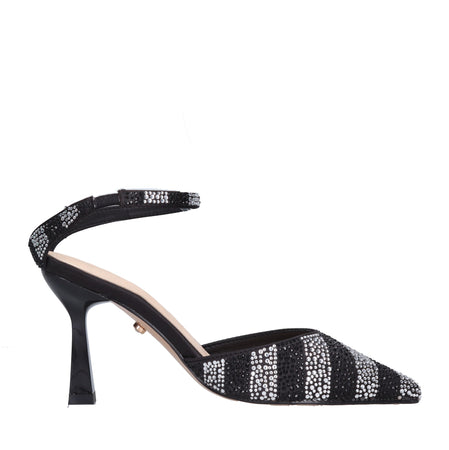 TWENTY FOUR HAITCH Scarpe con Tacco Nero da donna