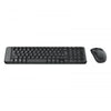 Logitech Wireless Combo MK220 tastiera Mouse incluso RF Wireless QWERTY International EER Nero