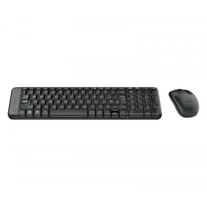 Logitech Wireless Combo MK220 tastiera Mouse incluso RF Wireless QWERTY International EER Nero