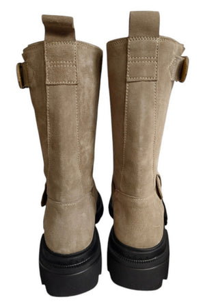 Hogan Stivali Beige da donna
