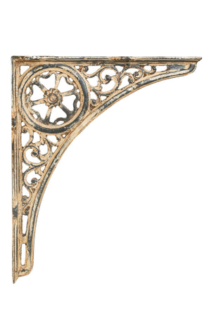 Biscottini Mensola a muro in ghisa finitura anticata