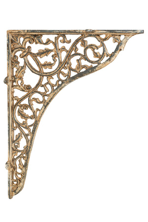 Biscottini Mensola A Muro In Ghisa Finitura Anticata