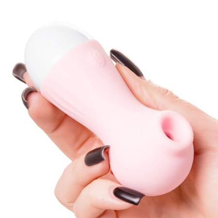 Succhia Clitoride Stimolatore Clitorideo a Suzione in Silicone Clit Sucker SexToy
