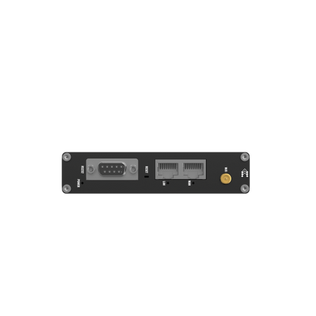RUT142 [EU] Ethernet router, - WiFi, x1 RS232, x2 ethernet - ports, integrated DIN rail bracket - Warranty: 24M