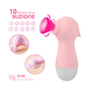Succhia Clitoride Stimolatore Clitorideo a Suzione in Silicone Clit Sucker SexToy
