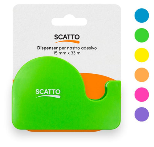 Nastro Adesivo Scotch 15x33mm Con Dispenser Scatto