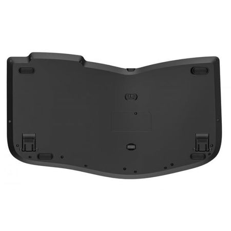 Kb675 Pro Fit Ergo Tastiera Ergonomica Wireless Dual Mode Rf 2.4ghz + Bluetooth + Usb Layout Italiano Qwerty Nero