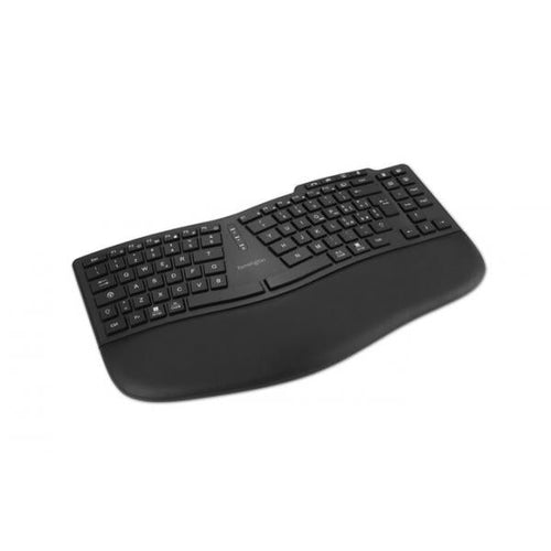 Kb675 Pro Fit Ergo Tastiera Ergonomica Wireless Dual Mode Rf 2.4ghz + Bluetooth + Usb Layout Italiano Qwerty Nero
