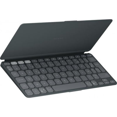 Tastiera portatile - Wireless - Logitech - Keys-To-Go 2 - per Tablet - AZERTY - Grafite