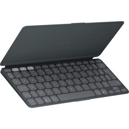 Tastiera portatile - Wireless - Logitech - Keys-To-Go 2 - per Tablet - AZERTY - Grafite