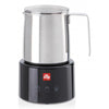 illy Cappuccinatore Montalatte Elettrico Nero Inox