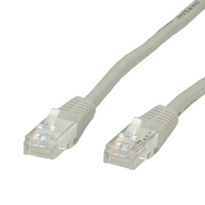 VALUE CAVO DI RETE UTP PATCHCORD CAT.6/CLASS E, GRIGIO, 3M