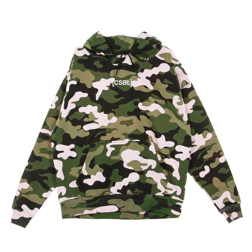 CAYLER & SONS Felpa Cappuccio Uomo Brackets Box Hoody Woodrose Camo/white da uomo