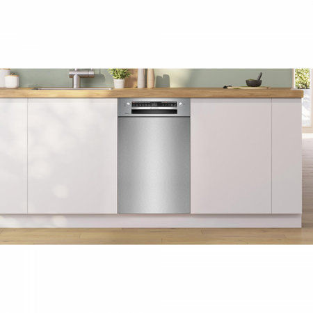 SPU4HMS10E Serie 4 (edelstahl (gebrstet), 45 cm, Home Connect)