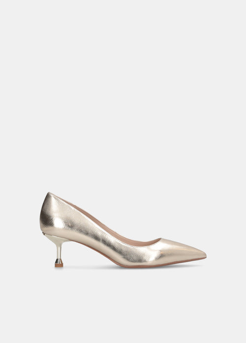 Liu Jo décolleté Deva 04 laminata gold SF5015EX
