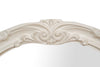 Biscottini SPECCHIERA DA PARETE IN LEGNO FINITURA BIANCA ANTICATA MADE IN ITALY