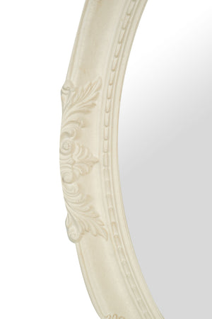Biscottini SPECCHIERA DA PARETE IN LEGNO FINITURA BIANCA ANTICATA MADE IN ITALY