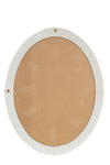 Biscottini SPECCHIERA DA PARETE IN LEGNO FINITURA BIANCA ANTICATA MADE IN ITALY
