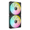 Corsair iCUE Link LX140 RGB - Ventola per case - 140 mm - Nero (confezione da 2)