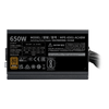 ALIMENTATORE 650W BRONZE 80+ NO MOD NO MODULARE 120MM V3 230V MWE ATX