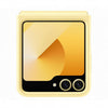 Samsung Galaxy Z Flip6 Kindsuit Case Gialla (SAM Z Flip6 Faux Leather Case Yellow)