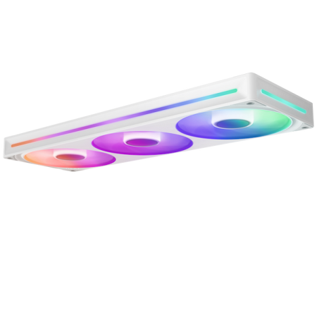 NZXT RF-U36HF-W1 sistema di raffreddamento per computer Case per computer Ventilatore 36 cm Bianco (NZXT F Series F360 RGB Core - single f)