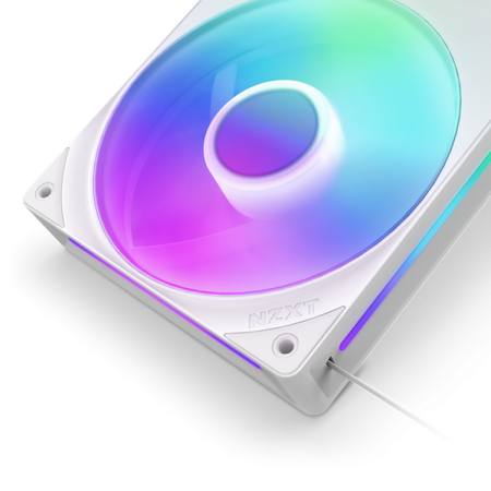 NZXT RF-U36HF-W1 sistema di raffreddamento per computer Case per computer Ventilatore 36 cm Bianco (NZXT F Series F360 RGB Core - single f)