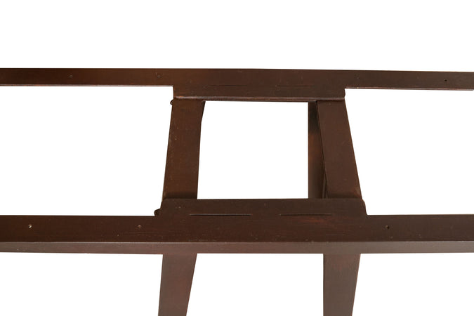 Biscottini Biscottini Base Tavolo Consolle Ferro Battuto Forgiato Mano Robusta 102x56x74