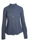 Caliban Camicie Blu/marrone da donna