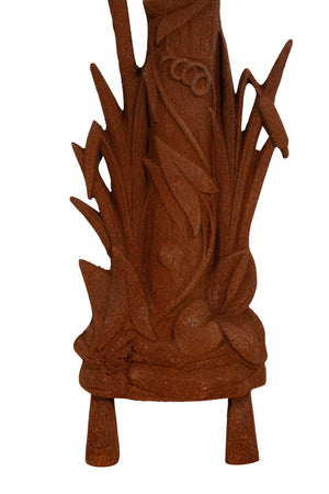 Biscottini Biscottini Croce Ghisa Antica Finitura Ruggine Naturale Replica Artigianale