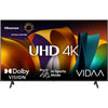 Televisore Hisense 43A69N - Display 43 pollici Led UHD 4K - 3840x2160 ULTRA-HD - Vidaa - HDR10+ - DVB-T2/C/S2 - Slot CI+, 3x HDMI - Wifi, Bluetooth - Vesa - Nero