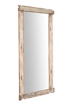 Biscottini Specchio da parete in legno massello Specchiera vecchio riciclato Offerta