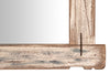 Biscottini Specchio da parete in legno massello Specchiera vecchio riciclato Offerta