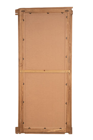 Biscottini Specchio da parete in legno massello Specchiera vecchio riciclato Offerta