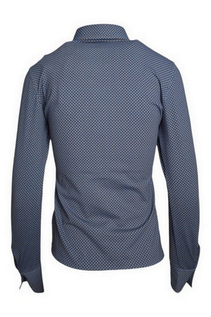 Caliban Camicie Blu/marrone da donna