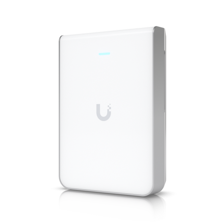 Access Point Ubiquiti U7-Pro-Wall - Wall-Plate Tri-Band Wi-Fi 7 - 1x 1/2.5Gbps porte RJ45 - 688 Mbps 2.4GHz (2x2) + 4324 Mbps at 5GHz (2x2) + 5765 Mbps 6GHz (2x2)