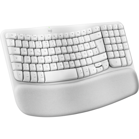 Logitech Wave Keys for Mac tastiera Casa/ufficio Bluetooth QWERTZ Tedesco Bianco