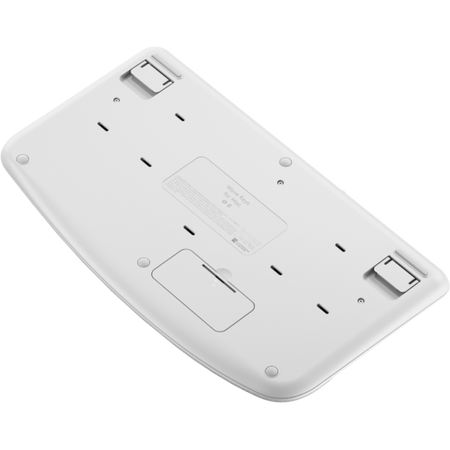 Logitech Wave Keys for Mac tastiera Casa/ufficio Bluetooth QWERTZ Tedesco Bianco