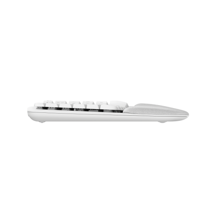 Logitech Wave Keys for Mac tastiera Casa/ufficio Bluetooth QWERTZ Tedesco Bianco
