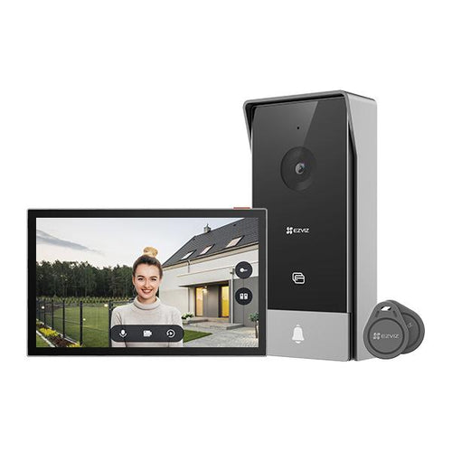 EZVIZ HP5 - VIDEOCITOFONO - FHD - SCHERMO TOUCH 7 - CONTROLLO REMOTO - RILEVAMENTO MOVIMENTO - AUDIO BIDIREZIONALE - SBLOCCO RFID