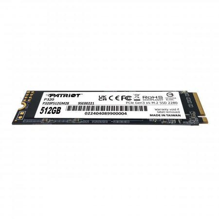 PATRIOT SSD P320 512GB M.2280 PCI-E R/W 3000/2200MB/S