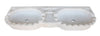 Biscottini LAVABO A DUE BUCHE IN MARMO BIANCO L130XPR41XH15 CM Vasca realizzata Offerta