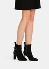 Liu Jo stivaletti Laila 01 in suede black SF5017PX