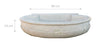 Biscottini Vasca in marmo bianco L80xPR57xH16 cm