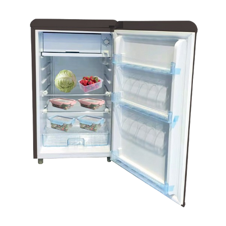 Dcg Frigo Monoporta Linea Retro' 100lt E Nero Mf100b