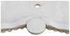 Biscottini Vasca smerlata in marmo bianco L120xPR56xH15 cm
