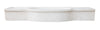 Biscottini LAVABO IN MARMO BIANCO L133XPR18XH43 CM