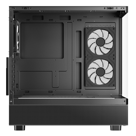 Case Itek SHOWBUI 42B - Gaming Tower, ATX, 3x12cm ARGB fan, 2xUSB3, Type-C, Side & Front Panel Temp Glass