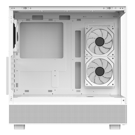 Case SHOWBUI 42W - Gaming Tower- ATX- 3x12cm ARGB fan- 2xUSB3- Type-C- Side & Front Panel Temp Glass- White Edition
