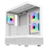 Case SHOWBUI 42W - Gaming Tower- ATX- 3x12cm ARGB fan- 2xUSB3- Type-C- Side & Front Panel Temp Glass- White Edition